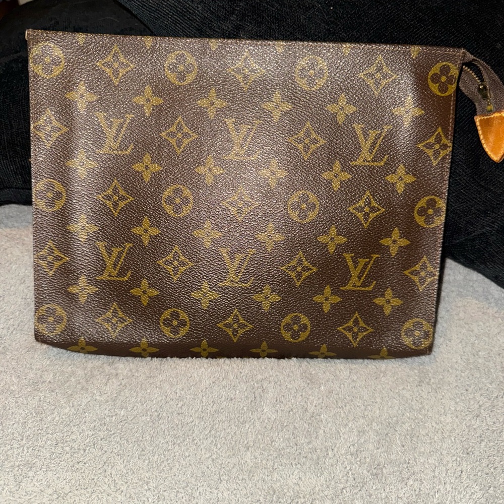 Louis Vuitton Brown Monogram Toiletry Pouch